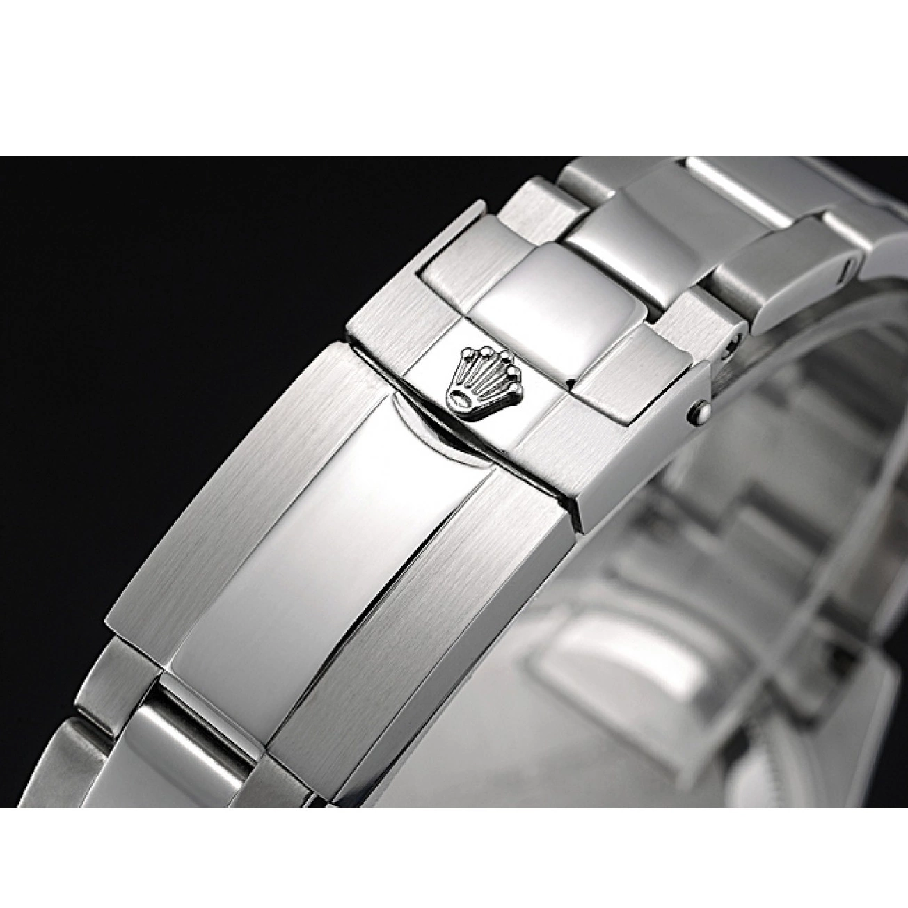 Aaa replica watch Rolex Stainless 622635 Subdials Silver Steel Steel Case Stainless Black Cosmograph Daytona 0616